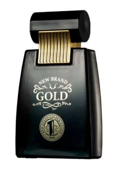 GOLD NEW BRAND EAU DE TOILETTE vyrams 100ml. 1